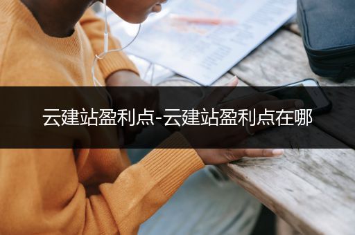 云建站盈利点-云建站盈利点在哪