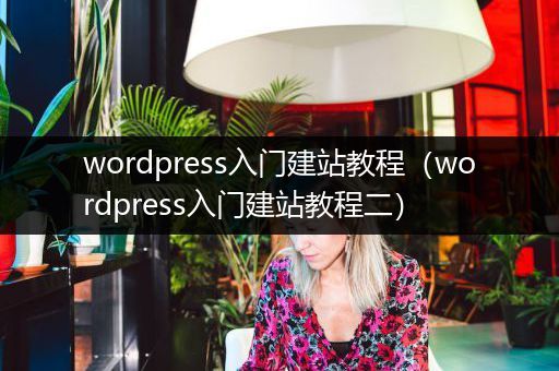 wordpress入门建站教程（wordpress入门建站教程二）