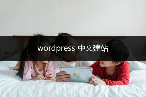 wordpress 中文建站